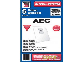 Bolsa aspirador aeg 915740