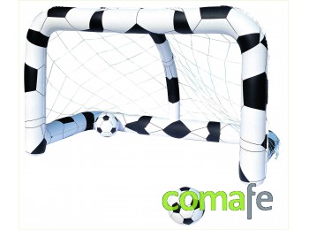 Porteria futbol y 2 balones 52