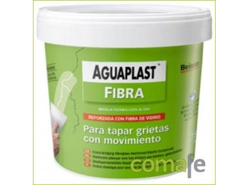 Masilla aguaplast fibra gris 7