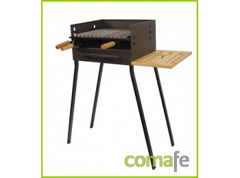 Barbacoa rustica parrilla inox