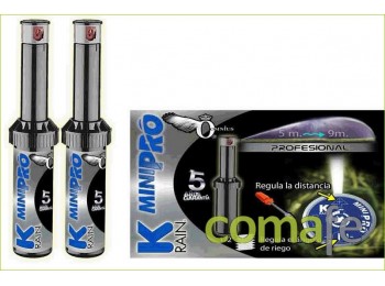 Aspersor turbina corto alcance