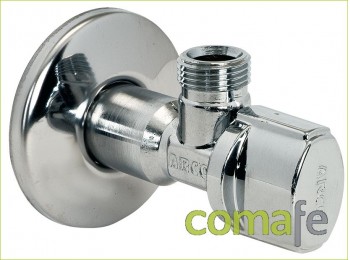 Llave regulacion  1/2x3/8 arco