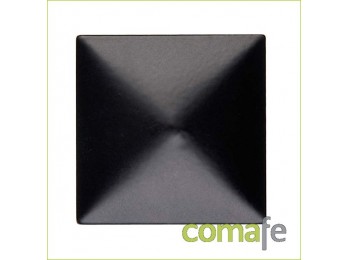 Clavo piramide liso 30mm negro
