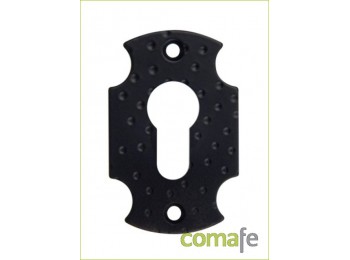 Escudo bocallave 70x45 negro 1