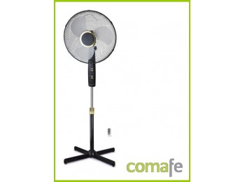 Ventilador pie 45w 40cm 3vel.f