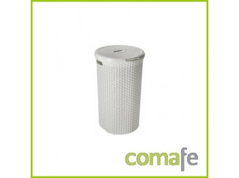 Cesto redondo 48l style blanc