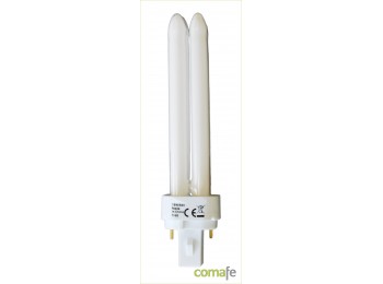 Lampara fluores 2 pins 2u 18w