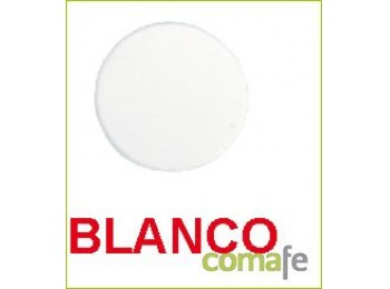 Cubretornillos adhesivo blanco