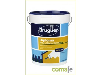 Pintura plastica mate blanco 1