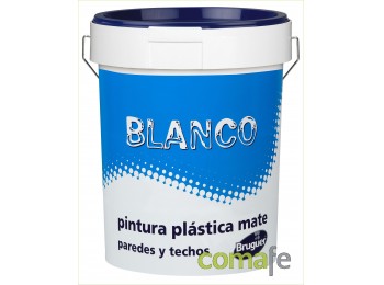 Pintura plas mat blanco interi