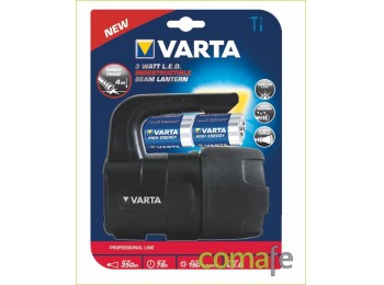 Linterna 3w led+4c professiona