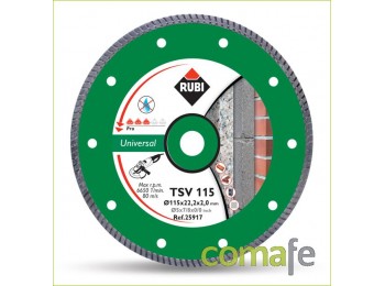 Disco diamante turbo 115mm tsv