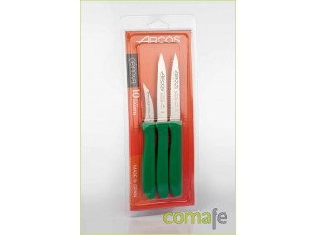 Cuchillo mondador mango set 3