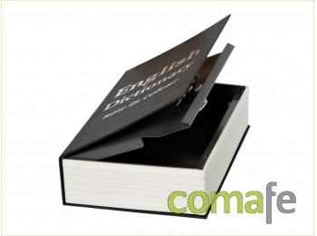 Caja caudales camuflada libro