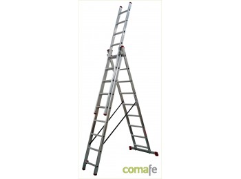 Escalera aluminio 3x10 pelda?o
