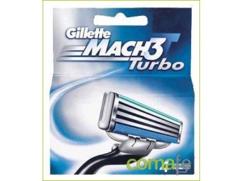 Recambio gillette mach3 turbo