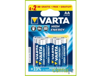 Pila varta alca h/energy 4+2 l