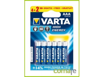 Pila varta alca h/energy 4+2 l