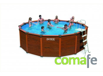Piscina imitacion madera 478x1