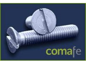 Tornillo din 963  m4x40 zn 500