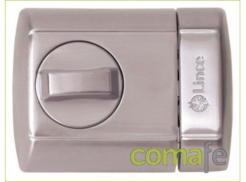 Cerrojo sobreponer plata supra