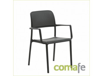 Sillon apilable color antracit