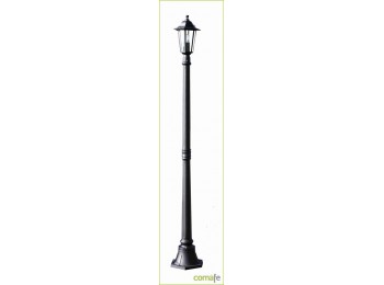 Farol 1,7m orlando negro e27 1