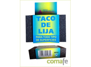 Taco lija grano medio blister