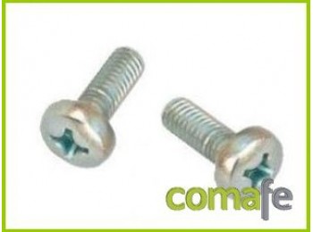 Tornillo din 7985  m6x25 zn 20