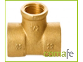 Te soldar laton hembra 1/2x15