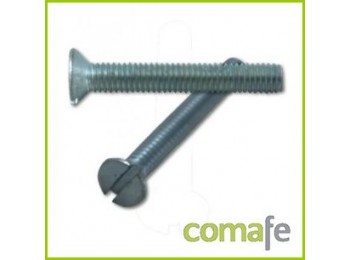 Tornillo din 963  m6x10 zn 200