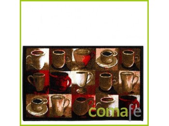 Alfombra multiuso 50x115 coffe