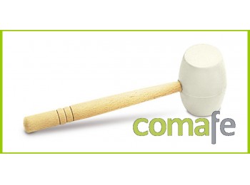 Maza de goma blanca 750gr m/ma