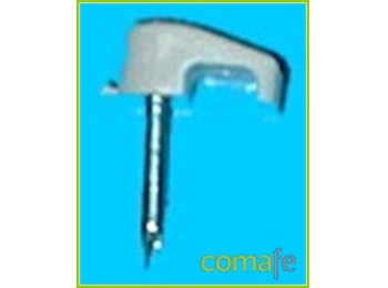 Grapa cable plastico 7,3x4,1 b