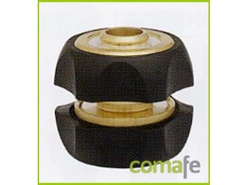 Empalme manguera laton goma 3/