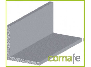 Angulo aluminio natural 30x30m