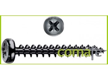 Tornillo spax cr negro 3,5x20