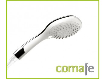 Mango ducha cromado/bla 5posic