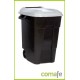Contenedor plast c/ruedas 100l
