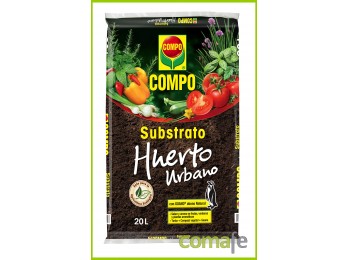 Sustrato huerto urbano composa