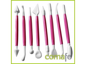 Set 8 utensilios para decorar