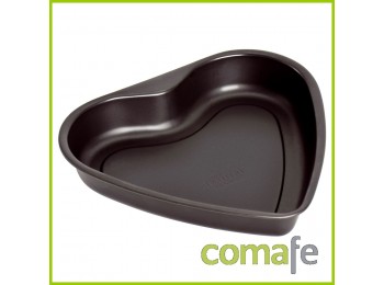 Molde corazon metalico 24x20x4