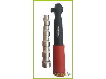 Llave carraca reversi 1/4 72di