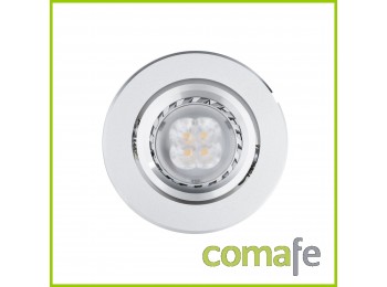 Led empotrable gu10 4w redondo