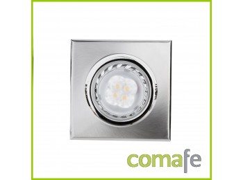 Led empotrable gu10 4w cuadrad