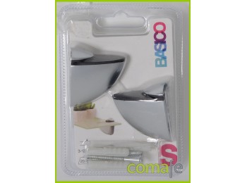 Portaestante balda 3-12mm crom