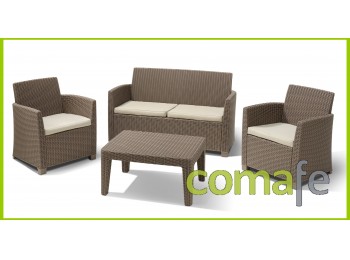 Set corona lounge 4pzas capuch