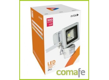 Proyector led 10w negr c/senso