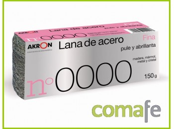 Lana acero bobina 150 gr.fina