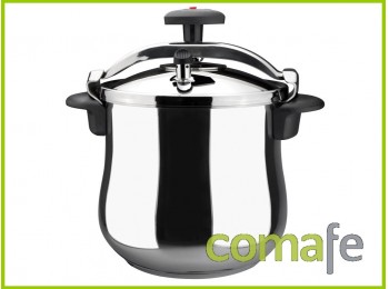 Olla presion inox bombeada 6lt